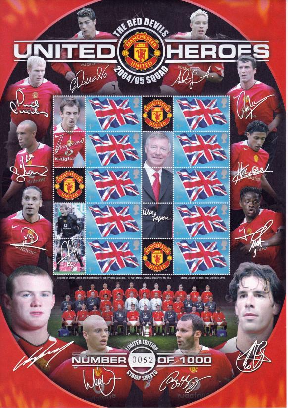 BC-042 - Manchester United Heroes - 04/05 Squad