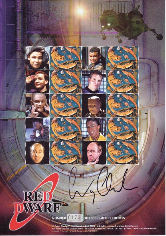 BC-047a - Red Dwarf - Signed by CRAIG CHARLES