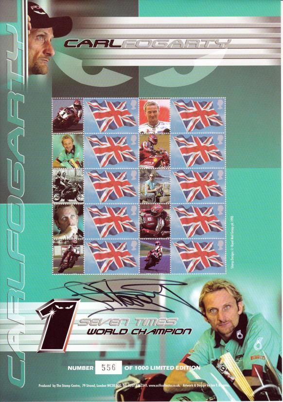 BC-065a - Carl Fogarty - Signed by CARL FOGARTY
