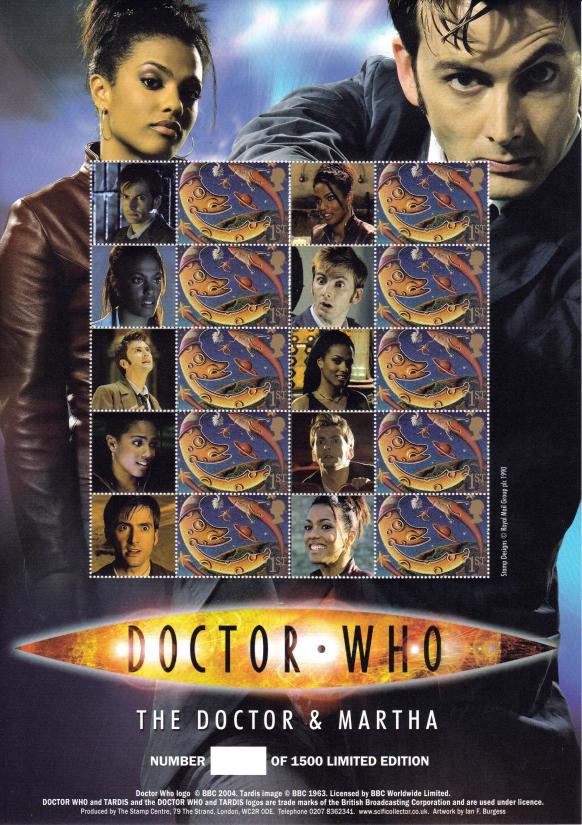 BC-119a - Doctor Who - The Doctor & Martha (UN-NUMBERED)