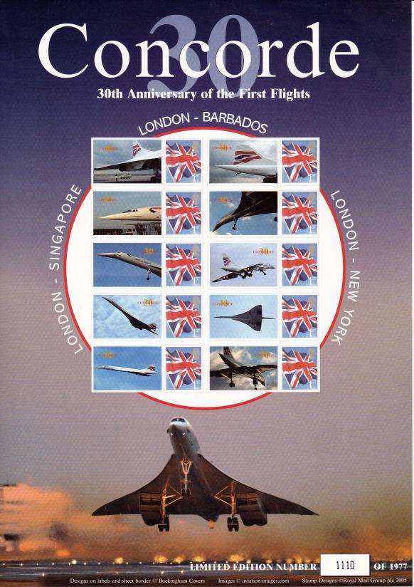 BC-122 - Concorde - 30th Anniversary of the First Flights
