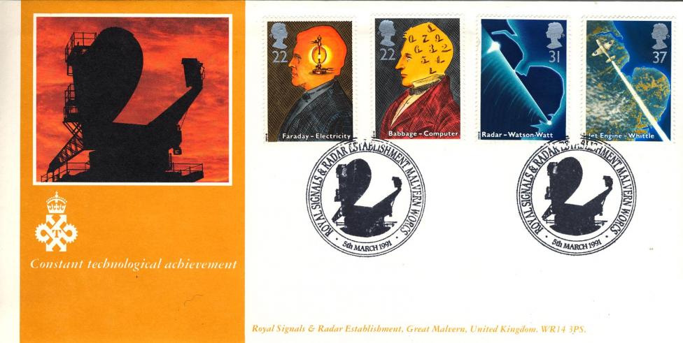 1991 (03) Scientists - Arlington Royal Signals & Radar Establishment Official