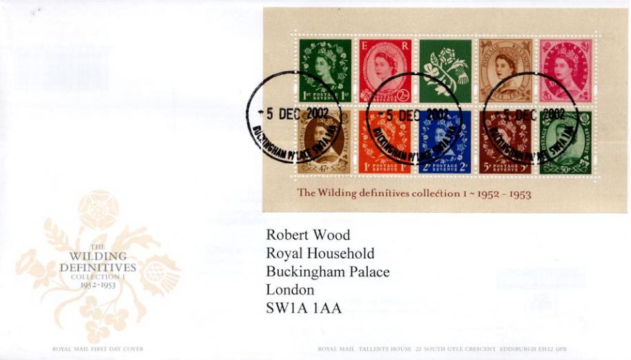 2002 (12) Wildings M/S - RM - Buckingham Palace CDS
