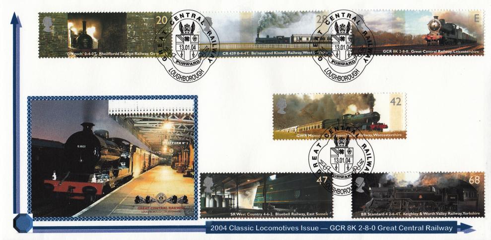 2004 (01) Classic Locomotives - Privately Produced (Great Central Railway) Cover