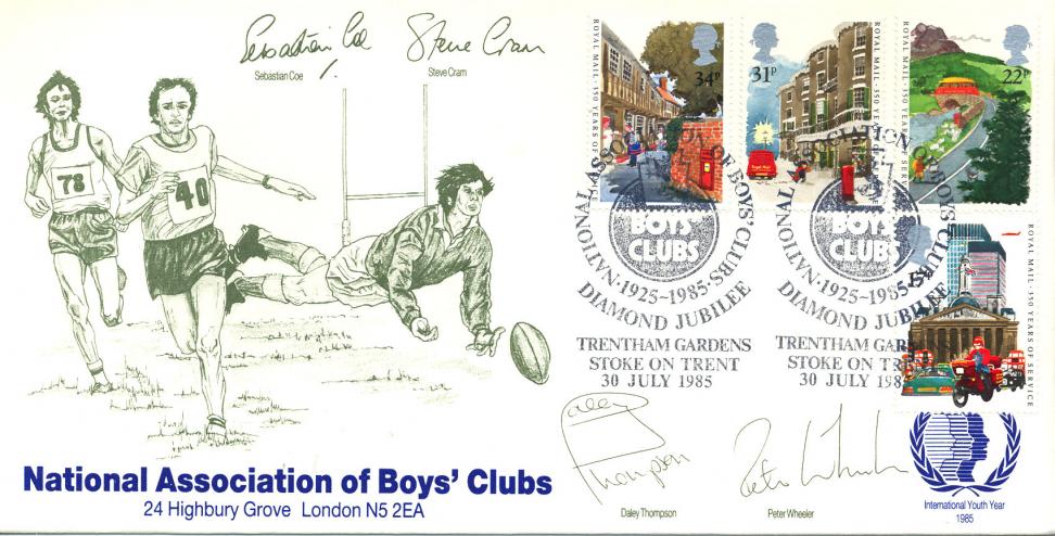 1985 (07) Royal Mail - NABC (National Association of Boy's Clubs) Official