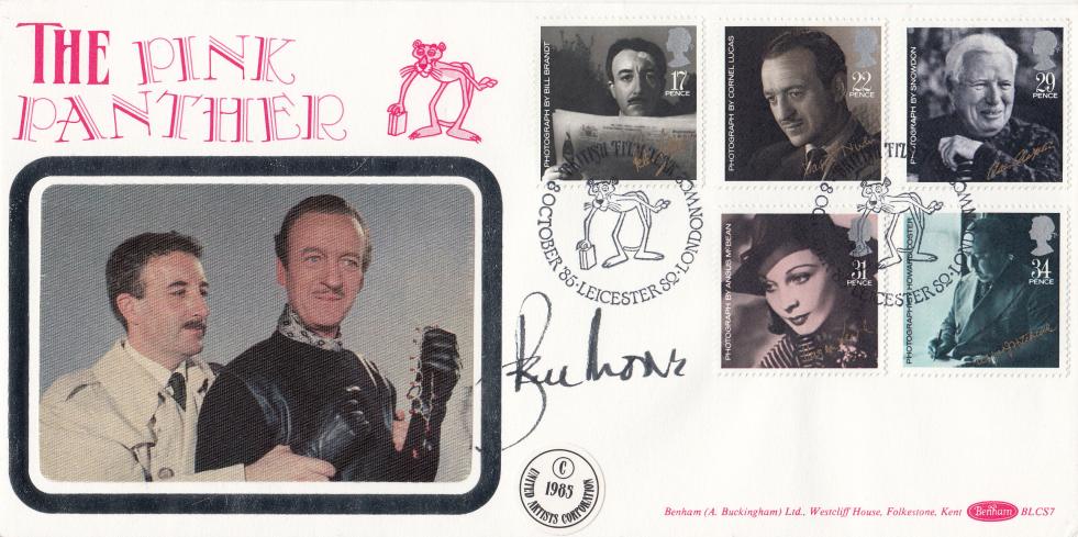 1985 (10) Films - Benham 'Pink Panther' Official - Signed by Roger Moore