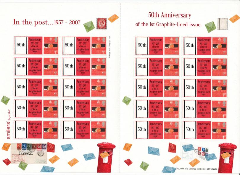 TS-162 - 50th Anniversary Of Graphite Stamps
