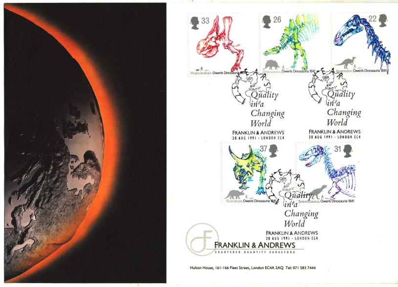 1991 (08) Dinosaurs - Arlington Franklin & Andrews Official