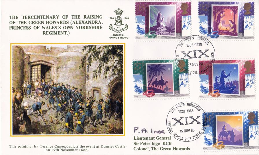 1988 (11) Christmas - Forces 'Green Howards' Official