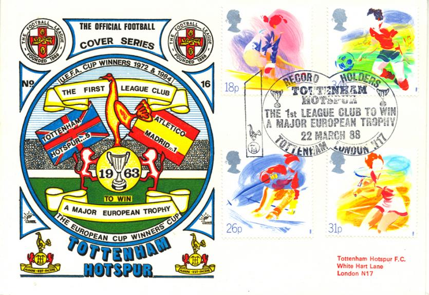 1988 (03) Sports - Dawn 'Tottenham Hotspur' 100 Official