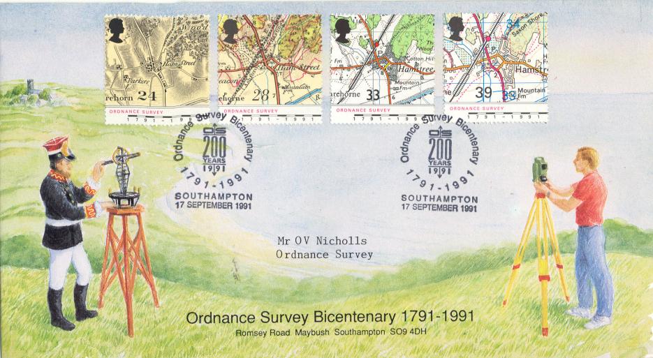 1991 (09) Maps - Covercraft Ordnance Survey Official