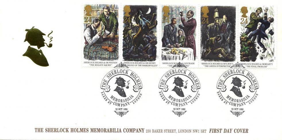 1993 (10) Sherlock Holmes - Sherlock Holmes Memorabilia Company (SHMC) Official