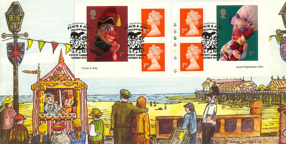 2001 (09) Puppets NVI Retail Book - Bletchley Park Official (Cyl No Version)