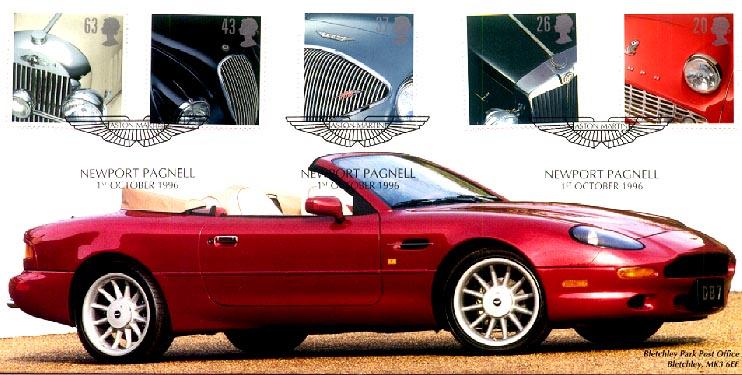 1996 (10) Cars - Bletchley Park 'Aston Martin' Official