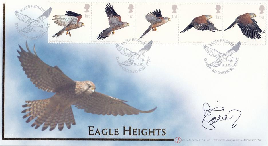 2003 (01) Birds of Prey - Internet (Eagle Heights) Official - Signed by Bill Oddie
