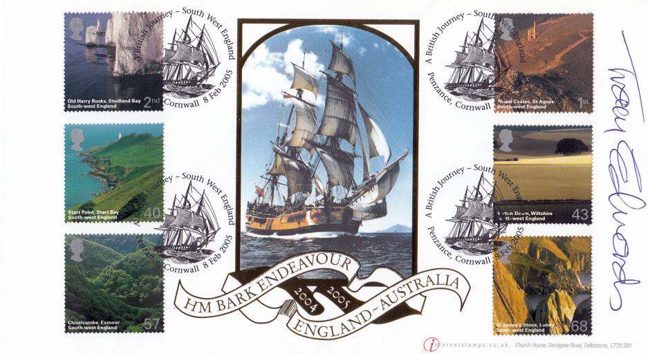2005 (02) South West England - Internet Official - Signed by Tracy Edwards