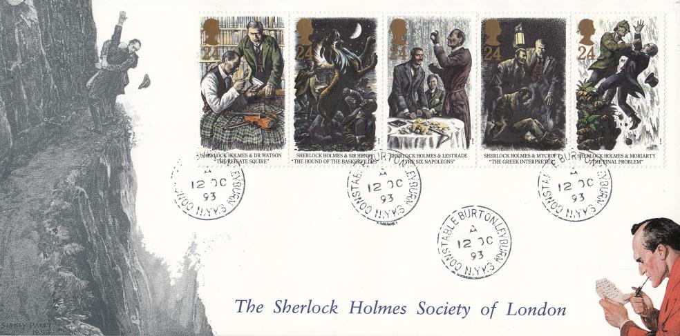 1993 (10) Sherlock Holmes - Covercraft Official - Constable Burton CDS