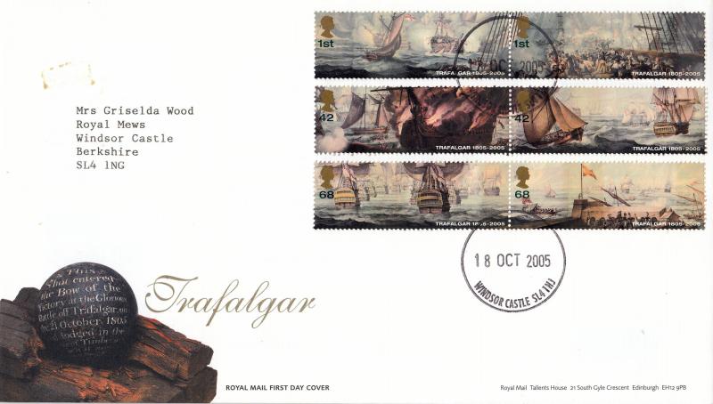 2005 (10) Trafalgar (M/S) - RM - Windsor Castle CDS