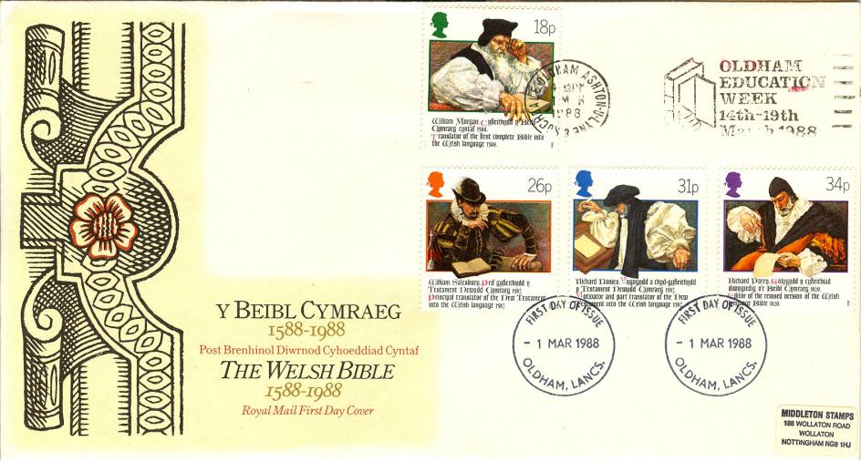 1988 (03) Welsh Bible - RM - Oldham Education Week Slogan