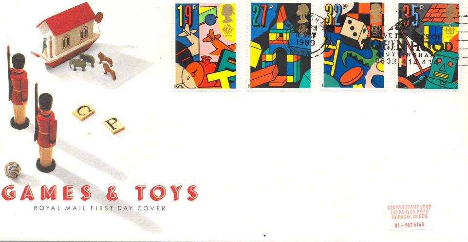 1989 (05) Games & Toys - RM - Live The Tales Of Robin Hood Nottingham Slogan