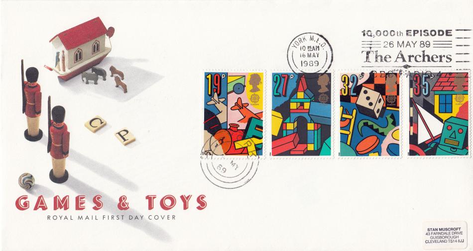 1989 (05) Games & Toys - RM - 10,000th Episode 26 May 1989 The Archers BBC Radio 4 Slogan