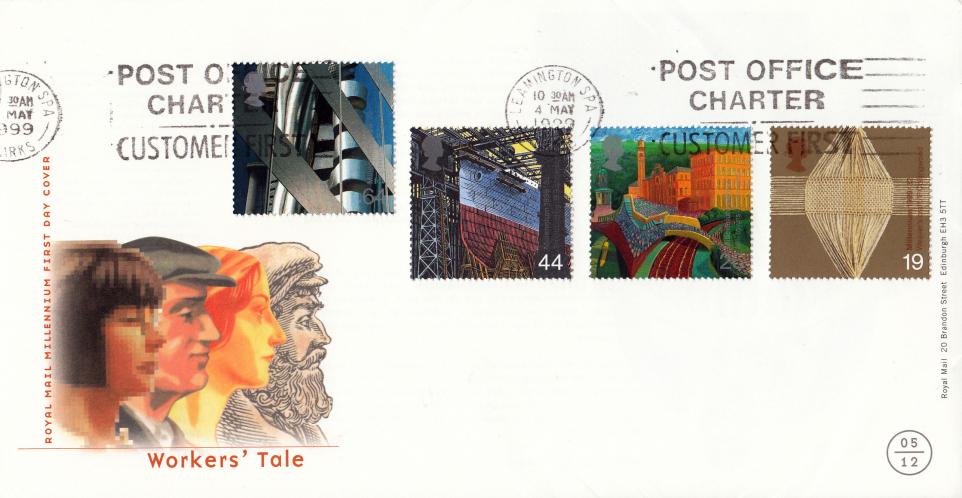1999 (05) Workers - RM - Post Office Charter - Customers First Slogan