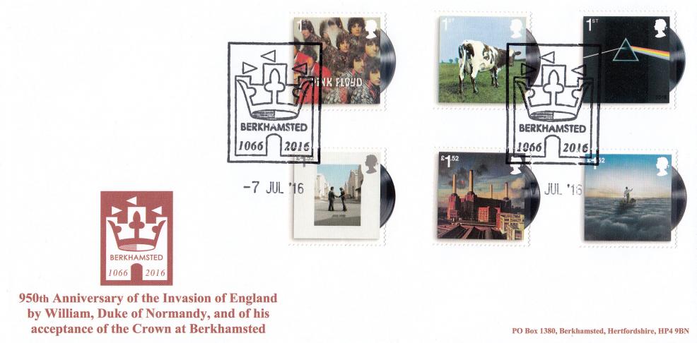 2016 (07) Pink Floyd (Stamps) - 'White Lion Society' Official (15 Produced)