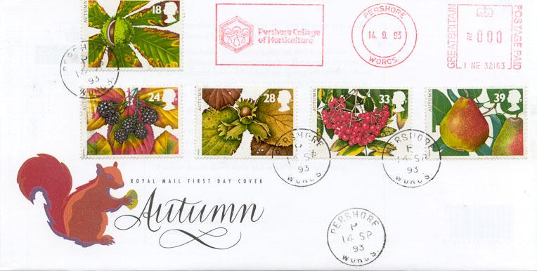 1993 (09) Autumn - Pershore College of Horticulture Meter Mark - Pershore CDS