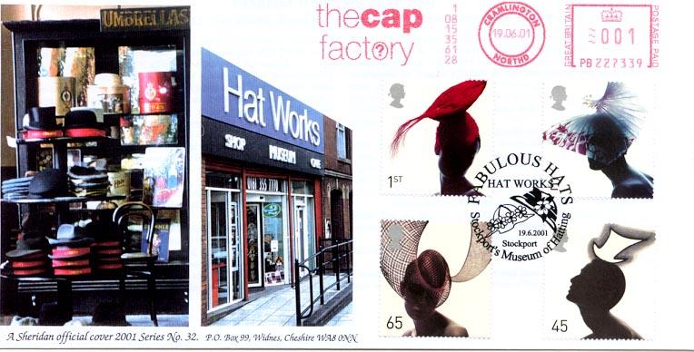 2001 (06) Hats - Sheridan Official - The Cap Factory Meter Mark