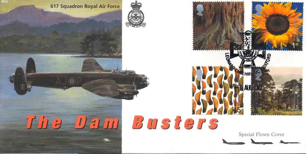 2000 (08) Tree & Leaf - Cambridge 'The Dam Busters - Leonard Cheshire VC' Official