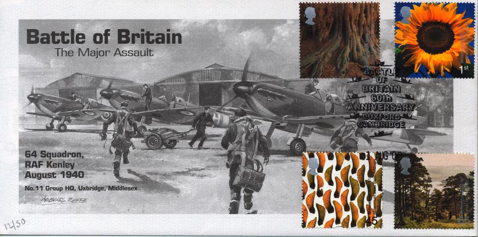 2000 (08) Tree & Leaf - Cambridge 'Battle of Britain, The Major Assault, 64 Squadron, RAF Kenley' Official