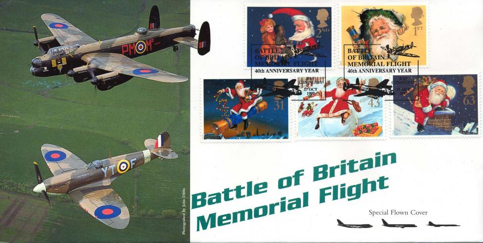 1997 (10) Christmas - Cambridge 'Battle of Britain Memorial Flight' Official