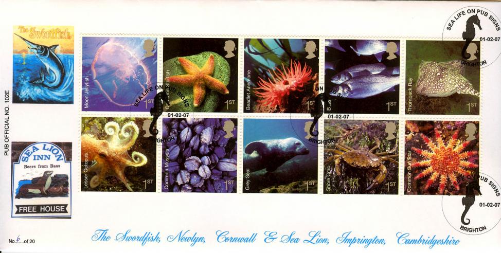 2007 (02) Sea Life - Brazier 'The Swordfish' Pub Official - Just 20 Produced !!
