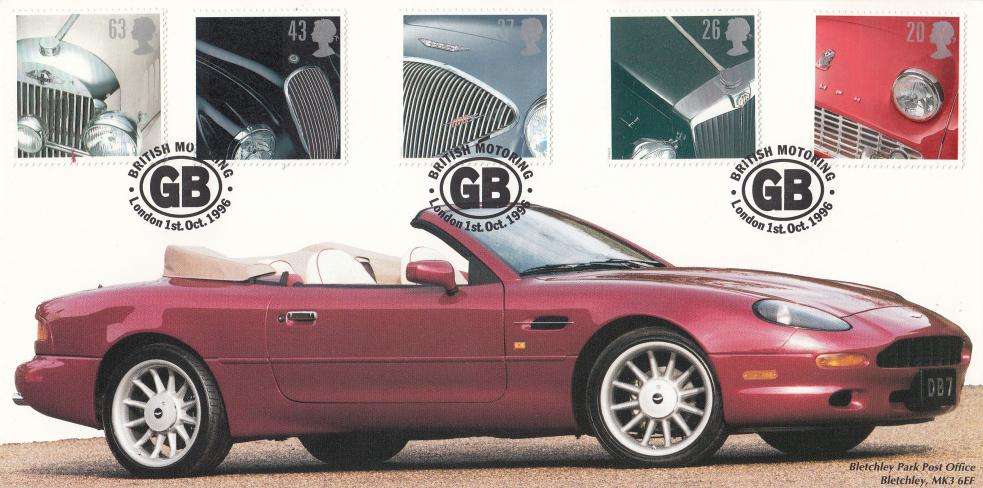 1996 (10) Cars - Bletchley Park Official - British Motoring GB H/S