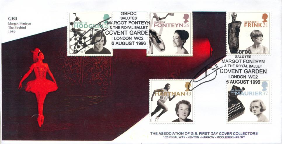 1996 (08) Women - GBFDC Margot Fonteyn, Covent Garden Official