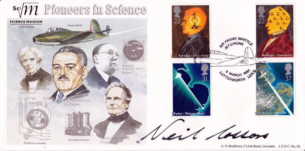 1991 (03) Scientists - Bradbury LFDC Official - Signed by Dr Neil Cossons