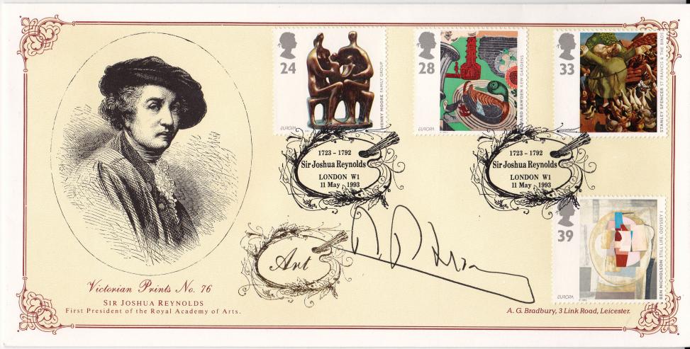 1993 (05) Art - Bradbury VP Official - Signed by Marmaduke Hussey