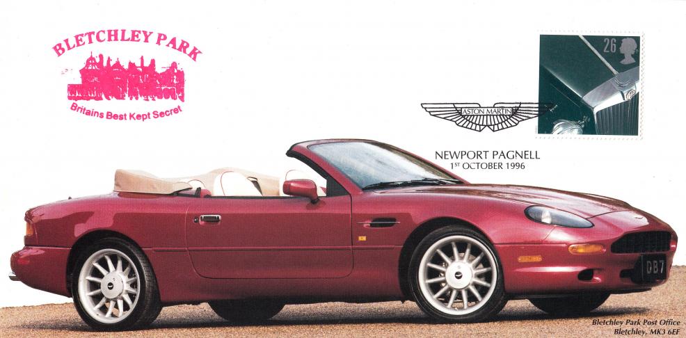 1996 (10) Cars - Bletchley Park 'Aston Martin' Official (s)