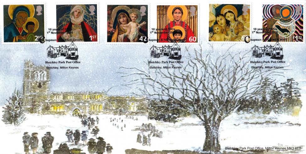 2005 (11) Christmas (Stamps) - Bletchley Park Official