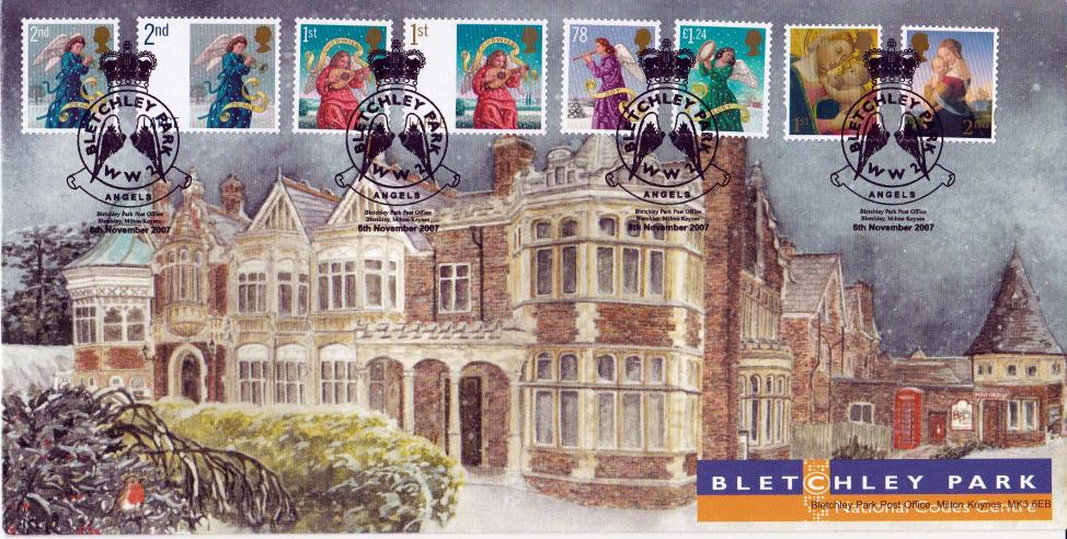 2007 (11) Christmas (Stamps) - Bletchley Park Official