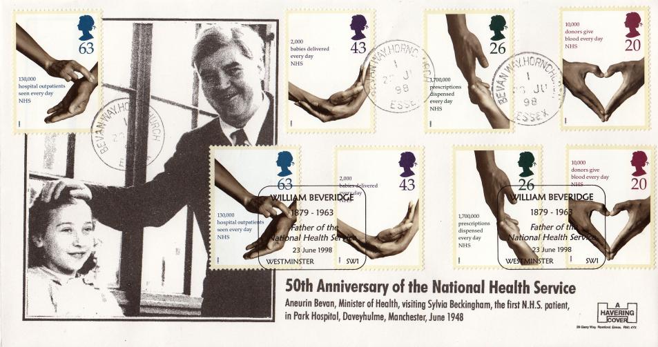 1998 (06) National Health Service - Havering DOUBLE Official - Doubled with Bevan CDS