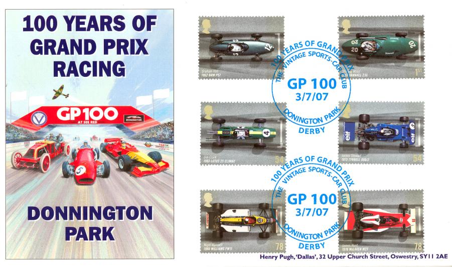 2007 (07) Grand Prix - Henry Pugh Vintage Sports Car Club, Donnington Park Official