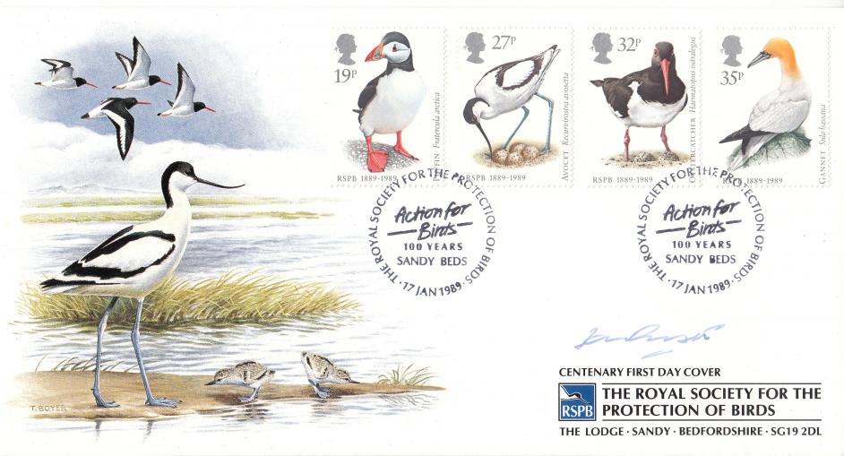 1989 (01) Birds - Covercraft Official - Signed by Ian Prestt