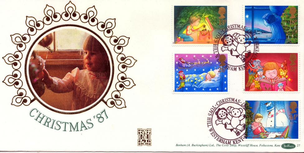 1987 (11) Christmas - Benham Gold (500) Official