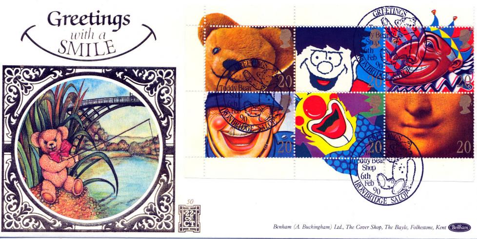 1990 (02) Greetings - Benham Gold (500) Official's (pair)