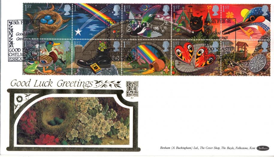 1991 (02) Greetings - Benham Gold (500) Official