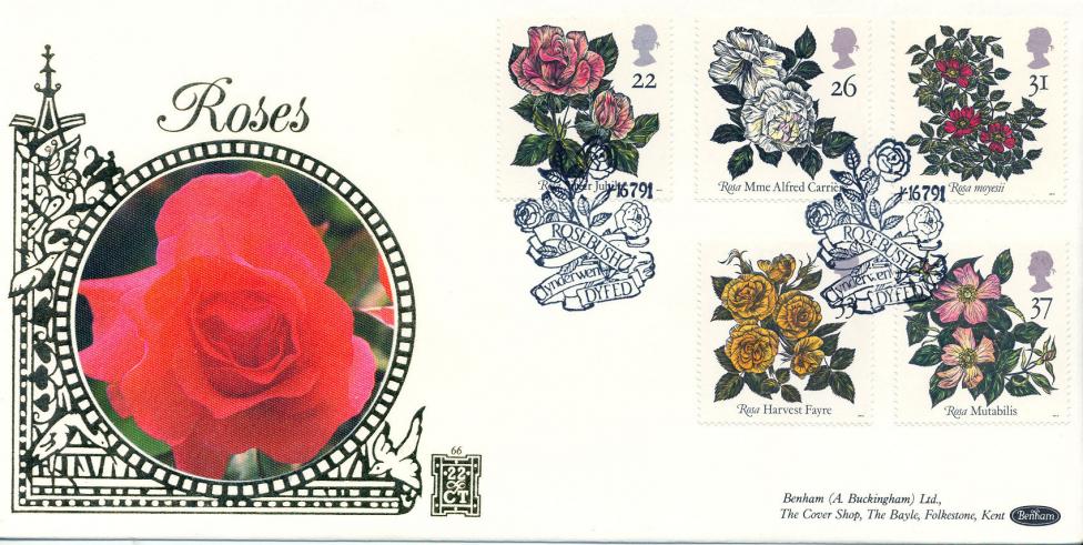1991 (07) Roses - Benham Gold (500) Official