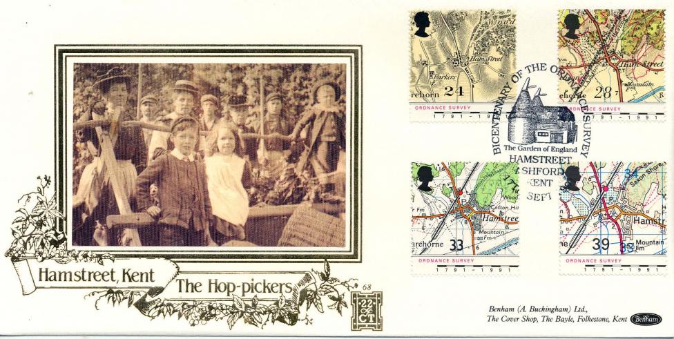 1991 (09) Maps - Benham Gold (500) Official