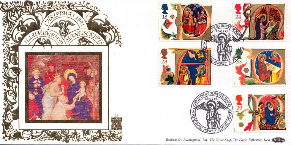 1991 (11) Christmas - Benham Gold (500) Official