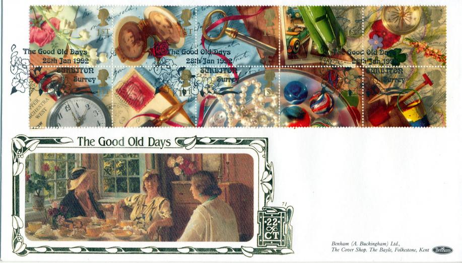 1992 (01) Greetings - Benham Gold (500) Official